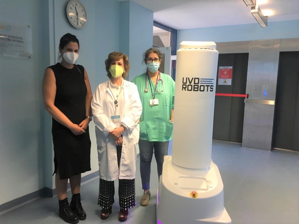 ULS do Nordeste tem robot inovador de desinfeção por raios ultravioleta