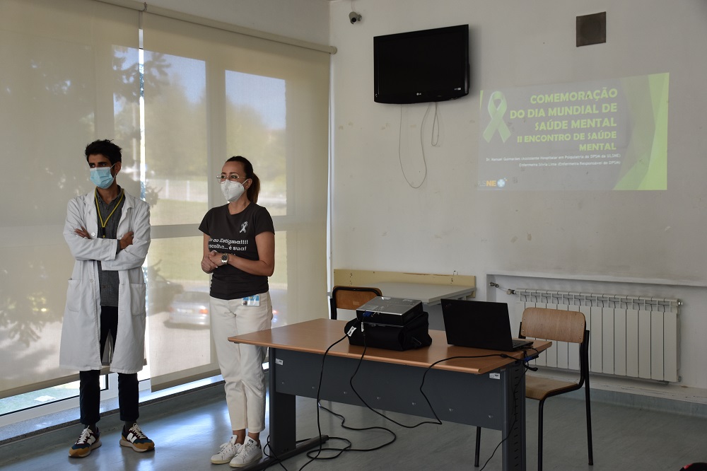 ULS do Nordeste assinalou Dia Mundial da Saúde Mental junto dos doentes internados