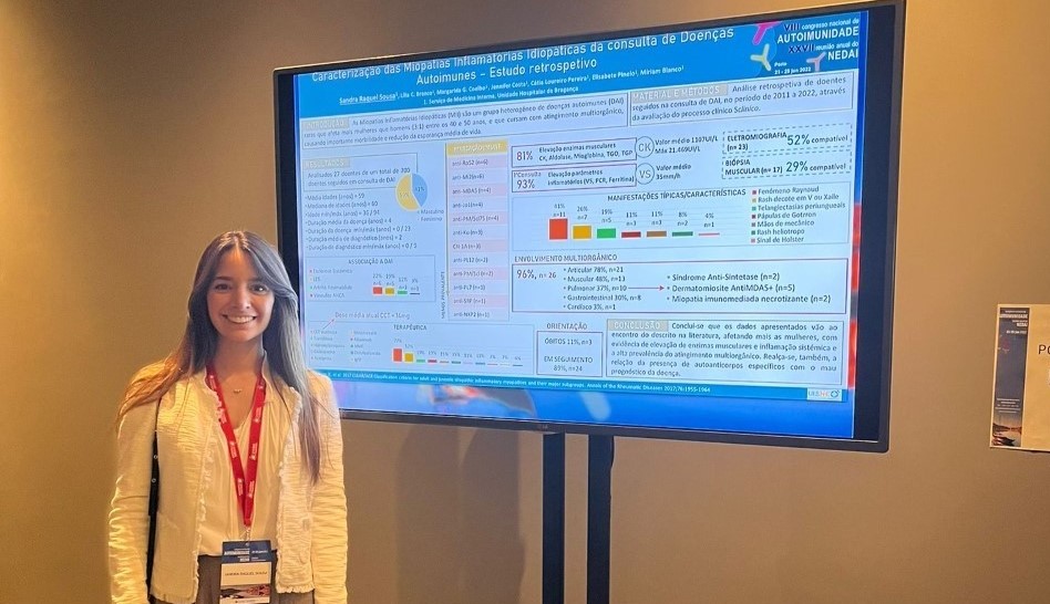 Prémio de melhor póster para estudo desenvolvido no âmbito da consulta de doenças autoimunes na ULS do Nordeste