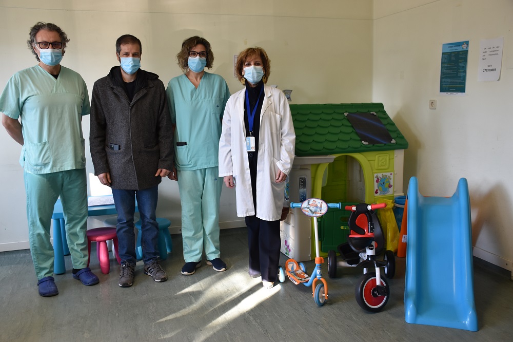 Serviço de Medicina Física e Reabilitação da U.H. de Bragança recebeu equipamento lúdico-didático