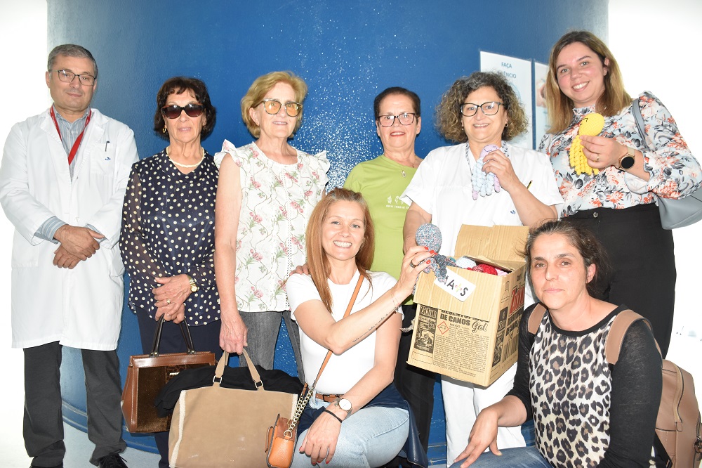 “Polvos do Amor” para recém-nascidos  oferecidos na maternidade da ULS do Nordeste