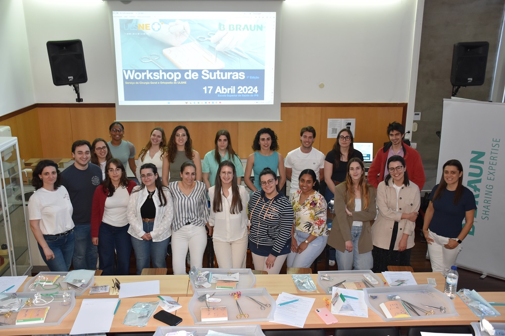 Médicos Internos da ULS do Nordeste participaram em Workshop sobre Suturas