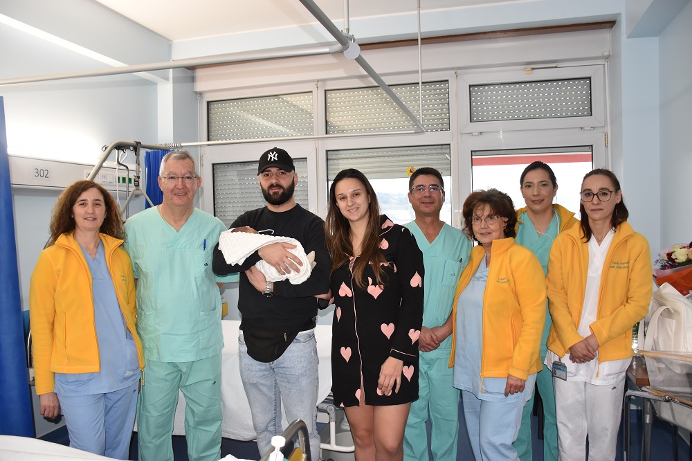 Kevin é o primeiro bebé do ano nascido na ULS do Nordeste